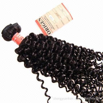 5A Afro Kinky Brazilian Hair Weave, 3 Bundles/Bag of Virgin Brazilian Hair, High Quality and Cheap